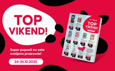Pet centar – TOP VIKEND ponuda, iskoristi sjajne popuste