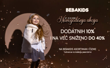 BEBAKIDS NOVOGODIŠNJA AKCIJA