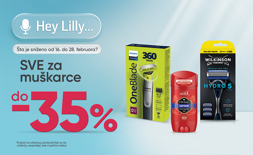 Lilly – sve za muškarce