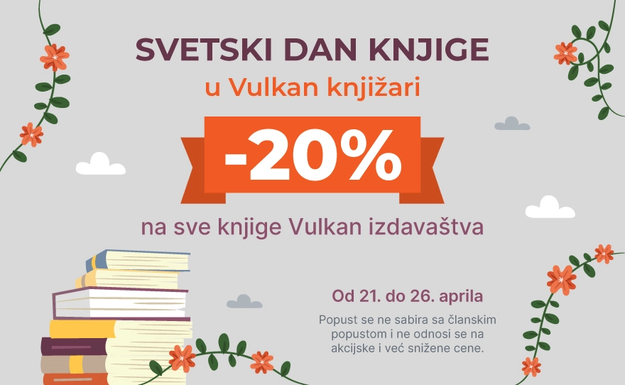 20% POPUSTA na sva izdanja Vulkana, Vulkančića i YA Vulkana