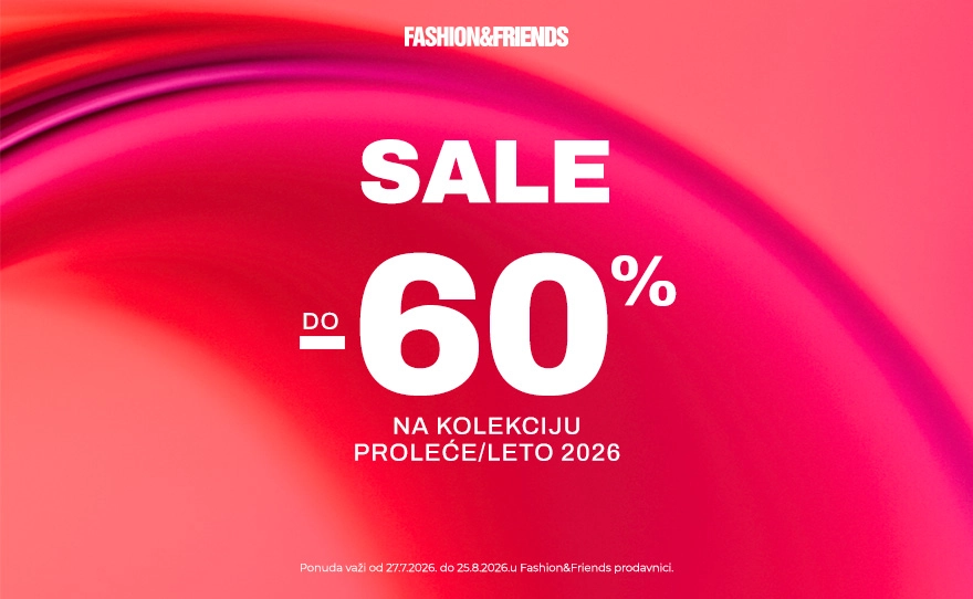 U Fashion&Friends radnji popusti do 60%!