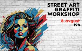 🎨STREET ART GRAFFITI RADIONICA | 8. avgust, 17h🎨