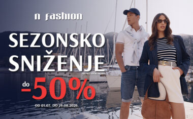 N Fashion donosi sezonske popuste do -50%!