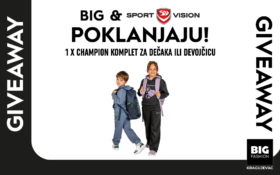 🎁 BIG FASHION KRAGUJEVAC X SPORT VISION POKLANJAJU!