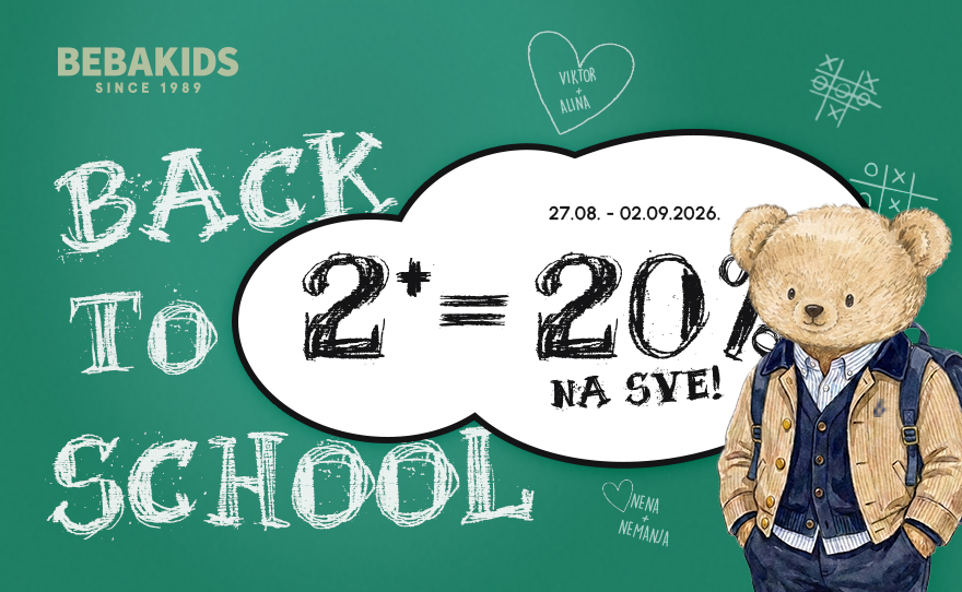 BACK TO SCHOOL – BEBAKIDS