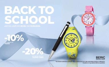 Berić satovi i nakit – Spremni za povratak u školu? 🎒⌚✏️