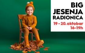 BIG JESENJA RADIONICA, 19-20. oktobar, 16-19h 🍂