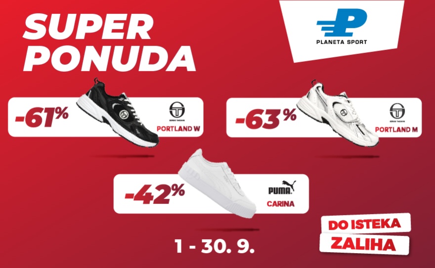 Planeta Sport – Septembarska super ponuda 🚀