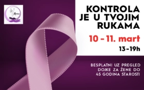 🎗️KONTROLA JE U TVOJIM RUKAMA, 10-11. mart, 13-19h🎗️