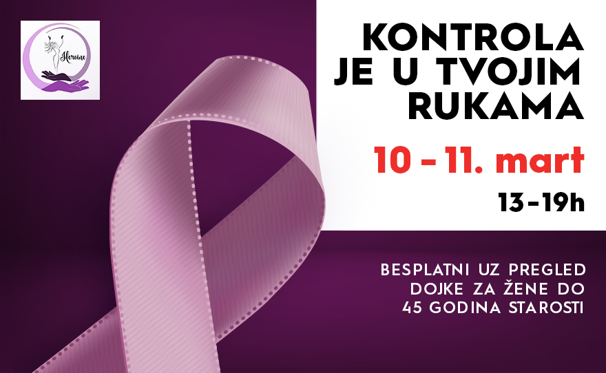 🎗️KONTROLA JE U TVOJIM RUKAMA, 10-11. mart, 13-19h🎗️