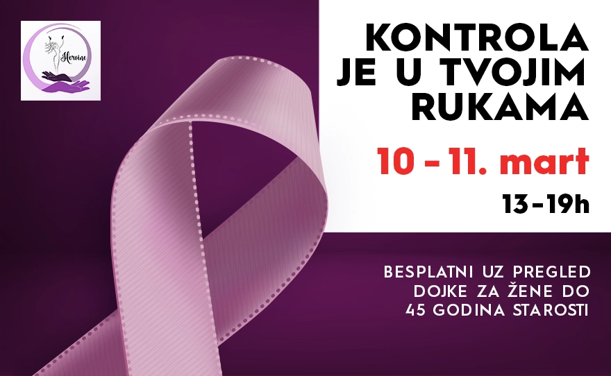 🎗️KONTROLA JE U TVOJIM RUKAMA, 10-11. mart, 13-19h🎗️