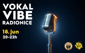 🎤 VOCAL VIBE radionica pevanja, 18. jun, 20-22h 🎤