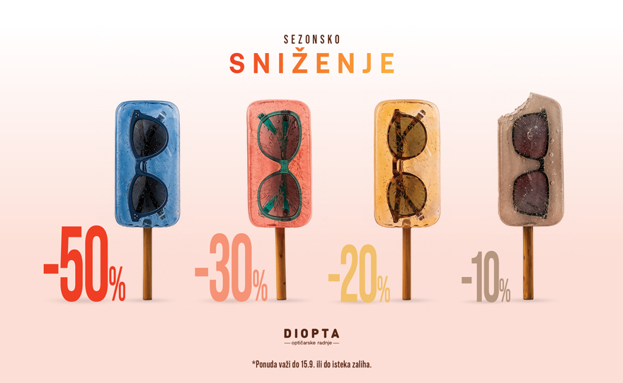 Diopta – Produžavamo sniženje do 15. septembra!