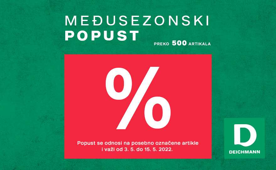 MEĐUSEZONSKI POPUST u Deichmann-u