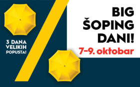 🤩BIG ŠOPING DANI, 7-9.10.2022.🤩