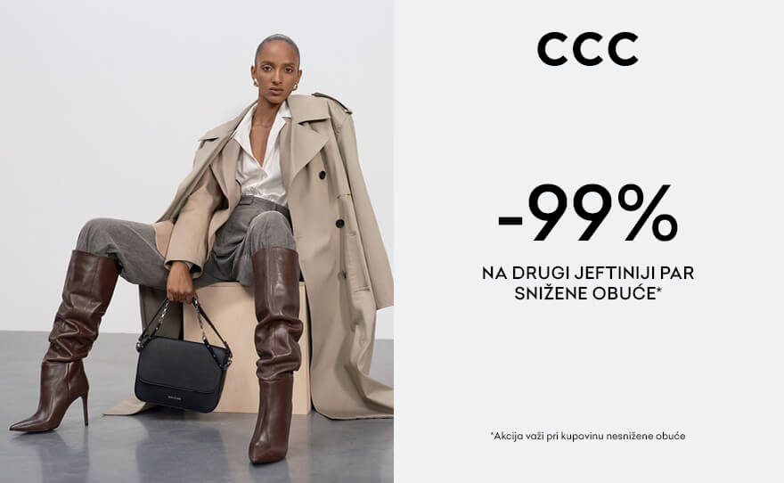 Ostvarite popust od -99% na drugi par