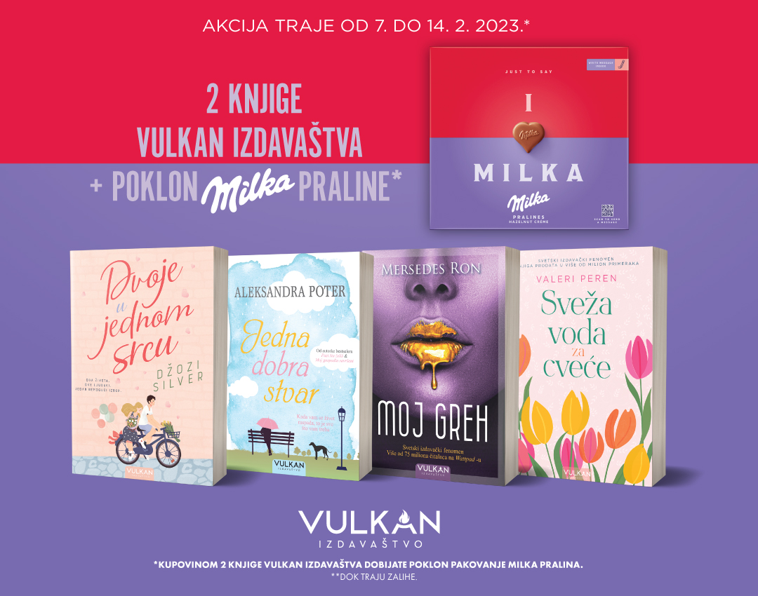 Vulkan izdavaštvo i Milka spremili su slatku poklon-akciju