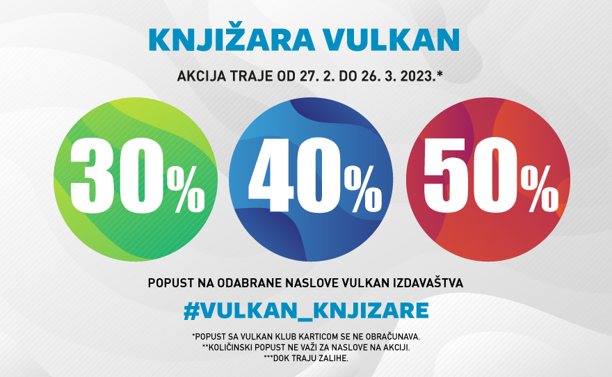 Popusti od 30%, 40% i 50% na odabrane naslove