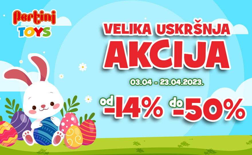 Velika uskršnja akcija u Pertini prodavnici!