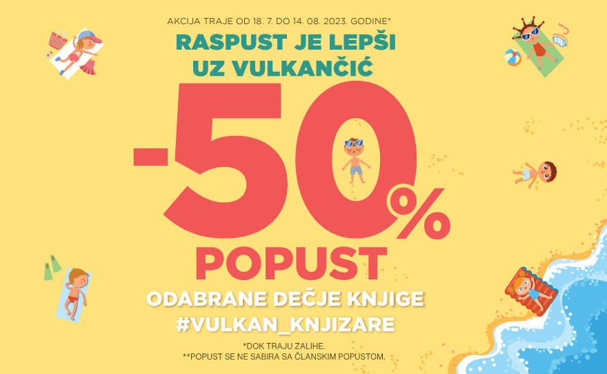 Dragi knjigoljupci; u vašoj Vulkan knjižari je počela nova akcija! 🙂