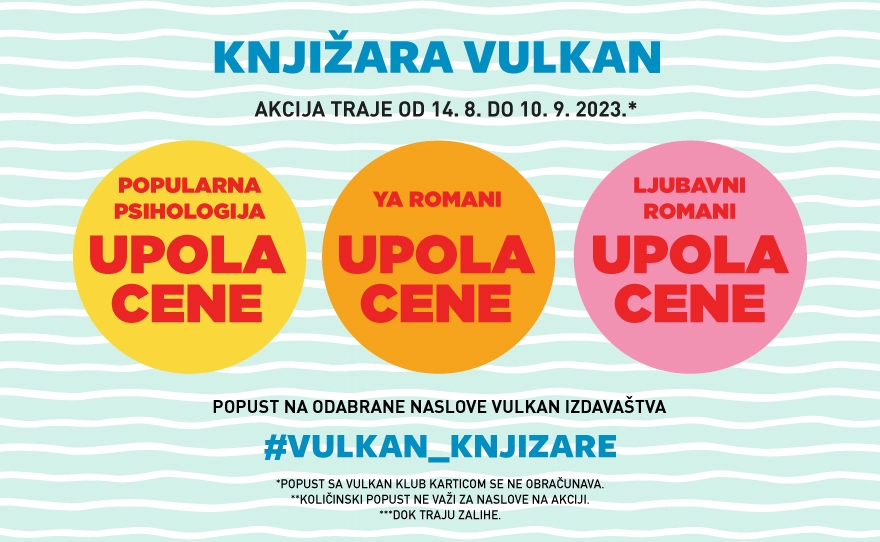 Dragi knjigoljupci, u vašoj Vulkan knjižari počela je nova akcija! 📚 📚
