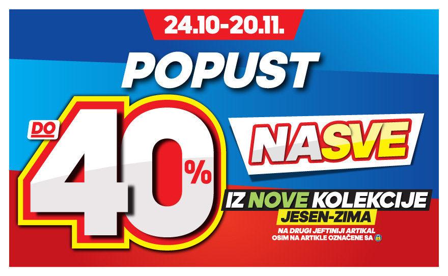 Iskoristi SJAJNE CENE do 20. novembra!