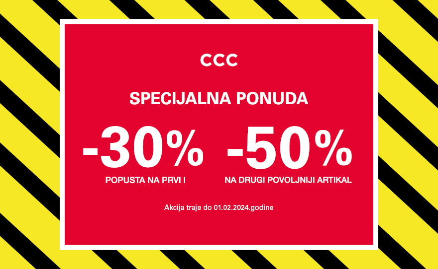 Specijalna Akcija – 30% na prvi i 50% na drugi, povoljniji proizvod