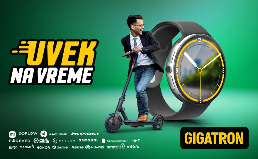 Specijalna ponuda pametnih satova i električnih trotineta po sniženim cenama!