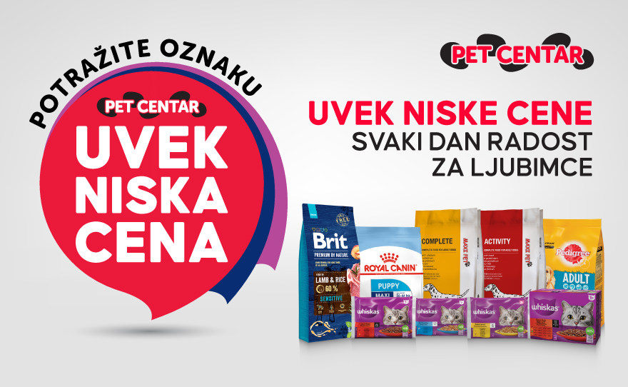 Pet Centar – Uvek Niske Cene