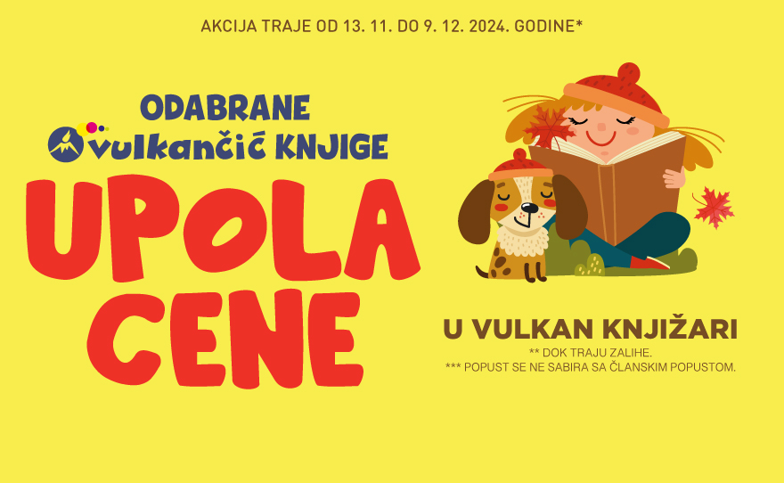 📚 Vulkančić akcija je konačno stigla!🚀