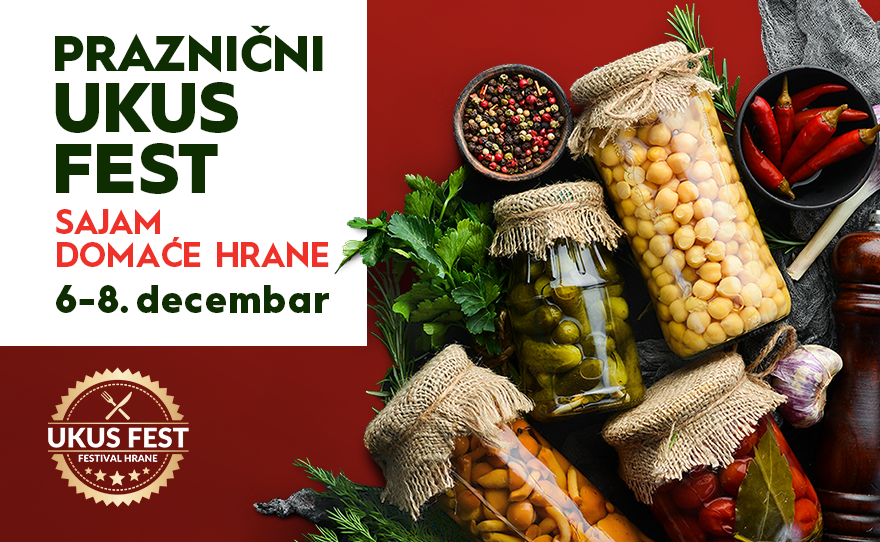 🍬PRAZNIČNI UKUS FEST, 6-8. decembar! 🍬