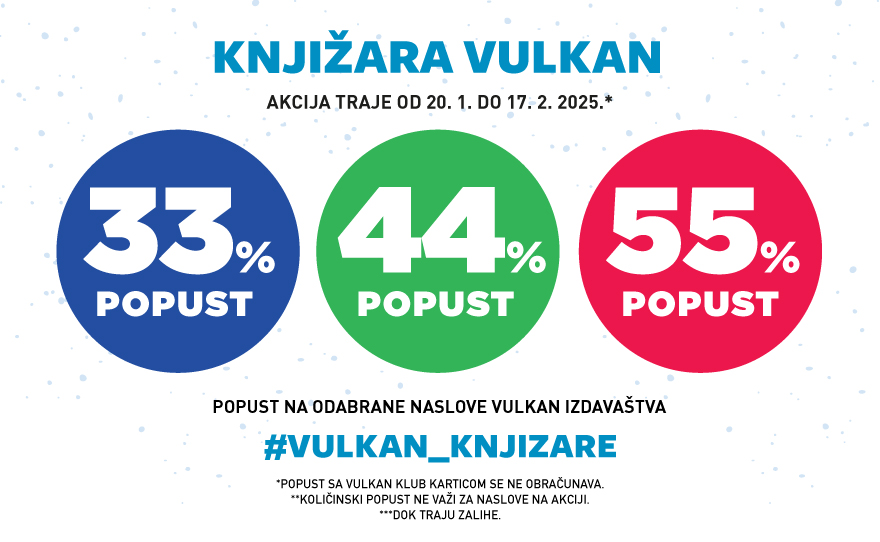 📚 Samo u Vulkan knjižari – Akcija koja se ne propušta! 🛍️