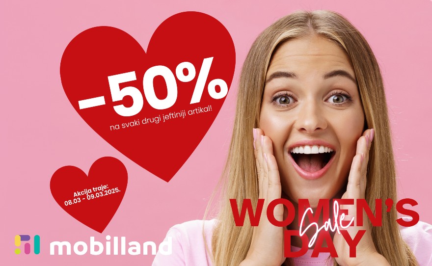 🌸 Proslavimo Dan žena uz neverovatnu akciju! 🌸