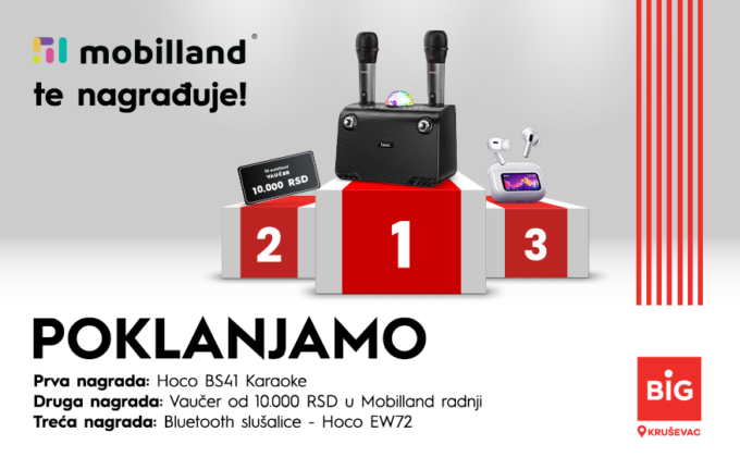 🎉MOBILLAND POKLANJA!🎉