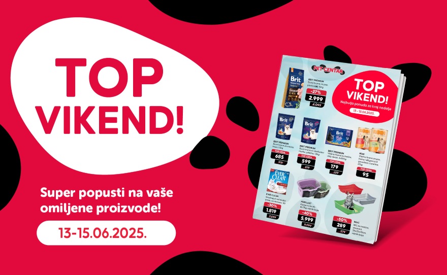Top vikend u Pet centru – iskoristi sjajne popuste!