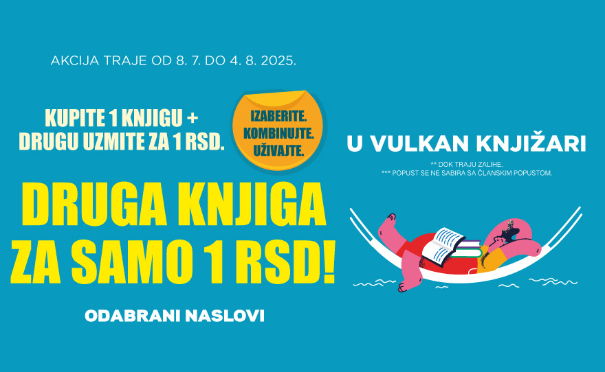 2 Vulkan knjige po ceni jedne