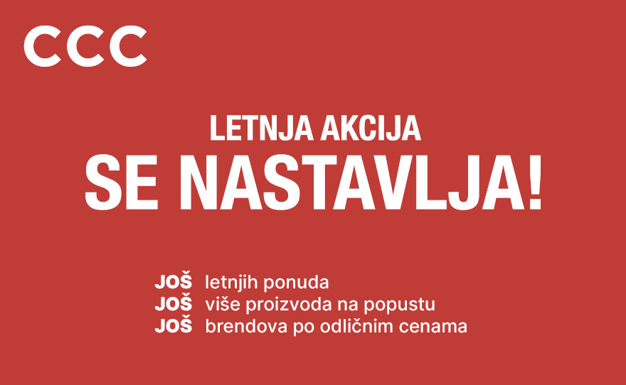 Letnja akcija u CCC prodavnici se nastavlja!