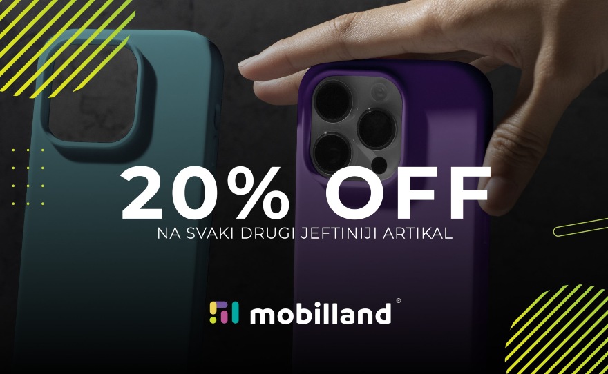 Vikend akcija Mobilland – mobilna oprema po sniženim cenama!🔥
