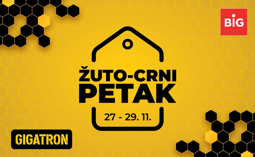 Gigatron – ŽUTO-CRNI PETAK je stigao