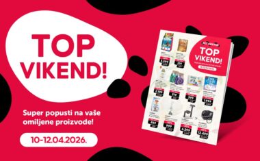 Pet centar TOP VIKEND ponuda, sjajni popusti!