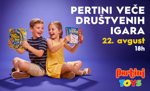 🎲 PERTINI VEČE DRUŠTVENIH IGARA | 22. AVGUST OD 18H