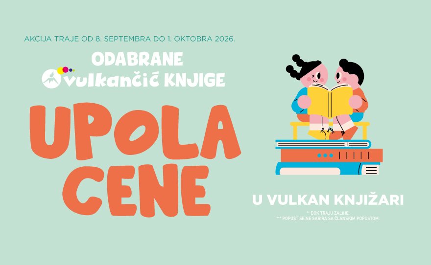 Vulkančić knjige upola cene