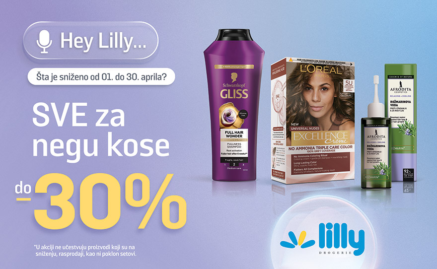 Prolećni popust na negu kose