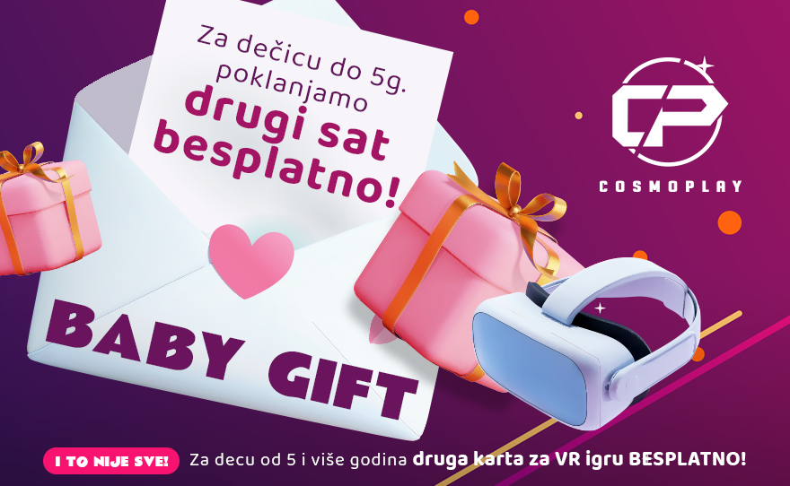 Cosmoplay: Prvi sat igre plaćaš, drugi besplatan!