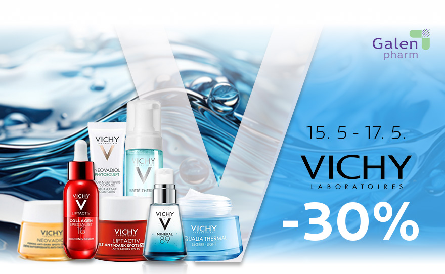 30% na ceo Vichy asortiman!