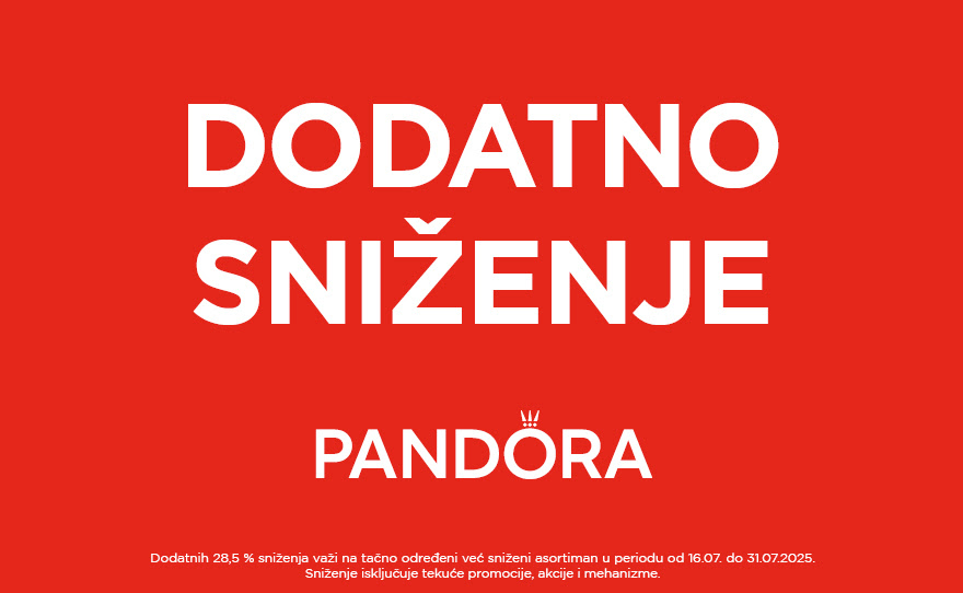 Pandora – dodatno sniženje