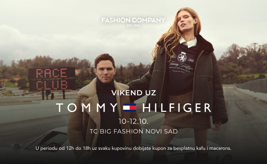 Tommy Hilfiger vikend u tvom omiljenom šoping centru