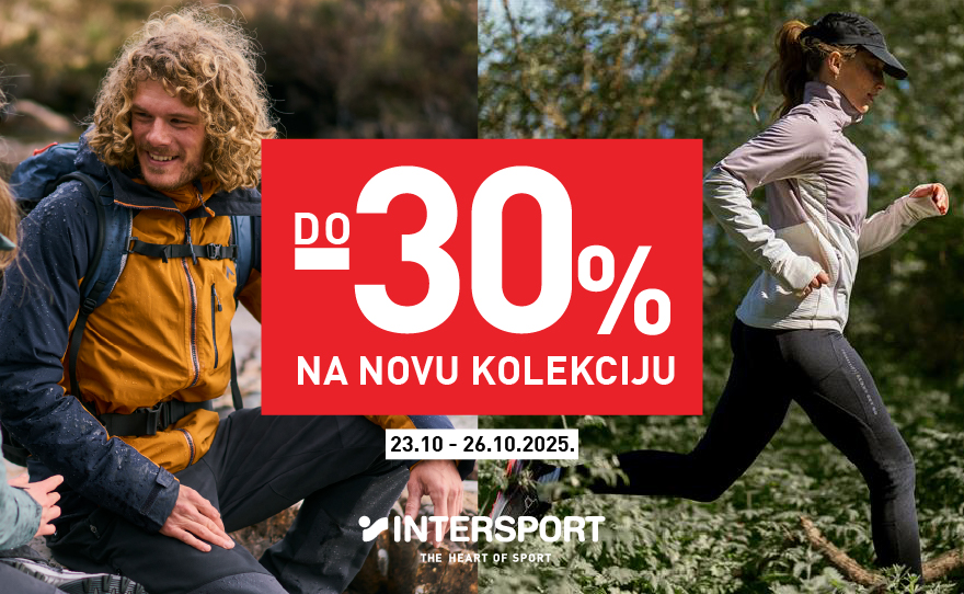 Intersport – Do 30% na novu kolekciju