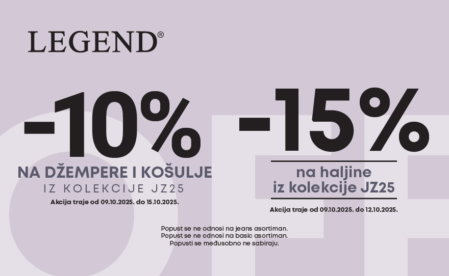 Legend – Jesenska stilska čarolija