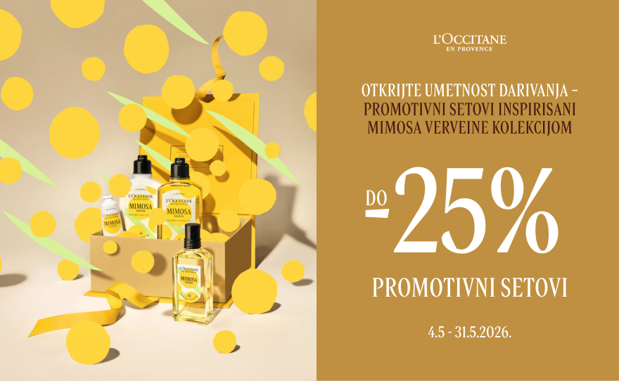 L’Occitane – 25% na promo setove!